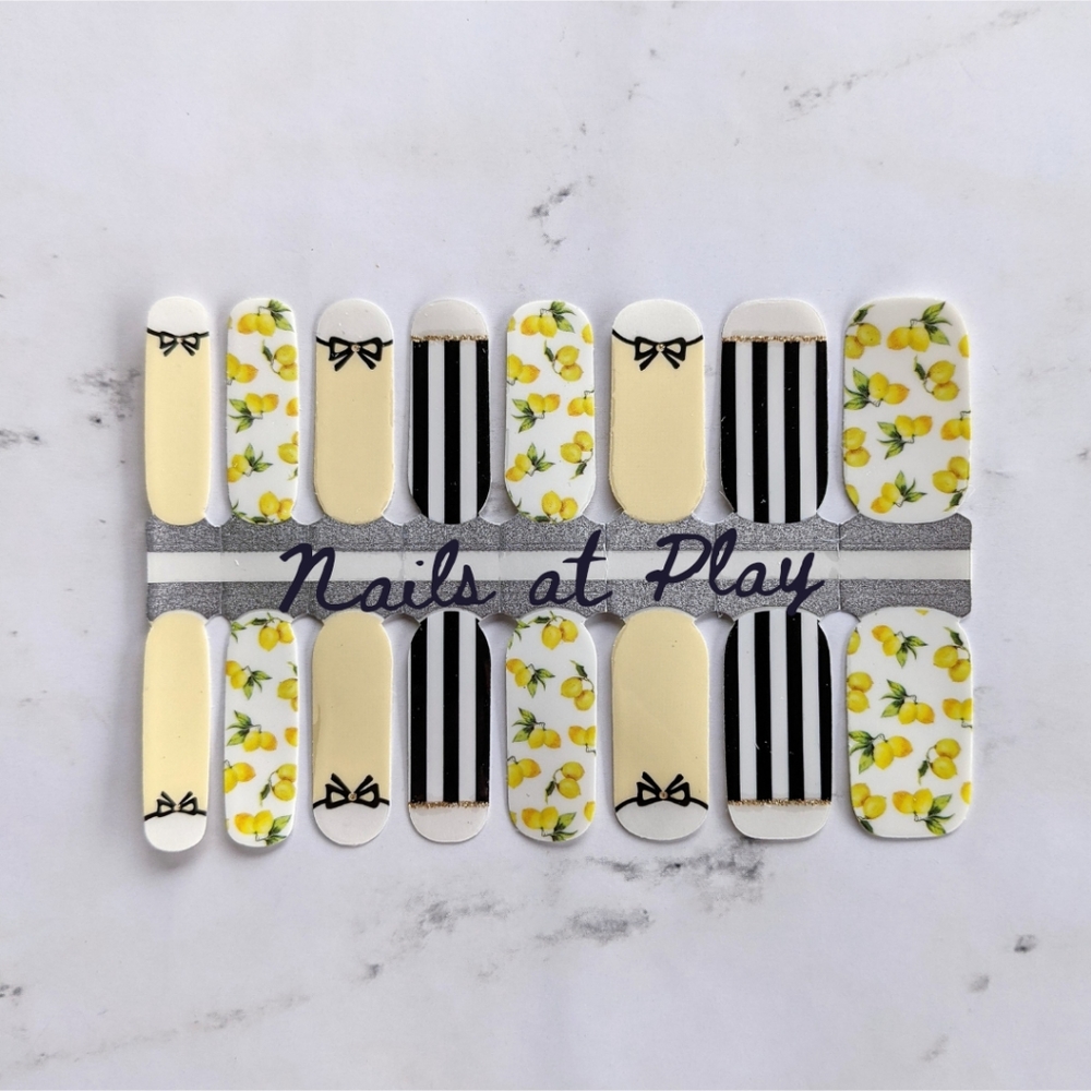5 for $15 Nail Wraps- French Lemon